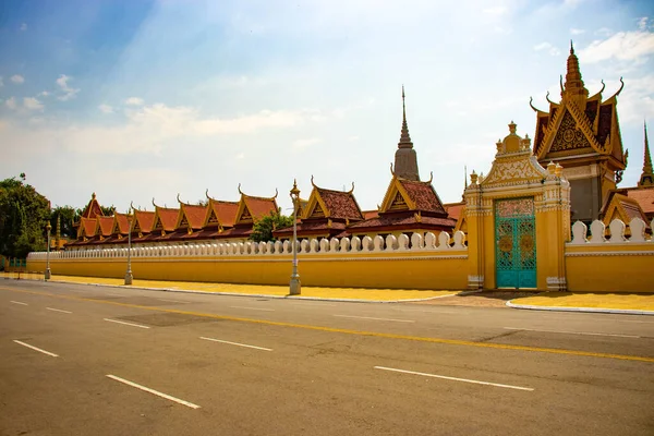 Camboja Phnom Penh Palácio Real — Fotografia de Stock