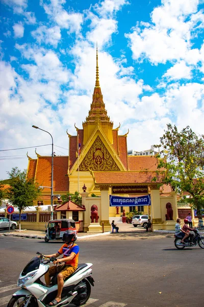 Kambodzsa Phnom Penh Vagyok Igazi Palota — Stock Fotó