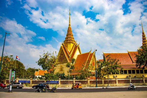 Kambodscha Phnom Penh Echter Palast — Stockfoto