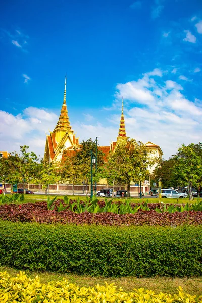 Camboya Phnom Penh Palacio Real —  Fotos de Stock