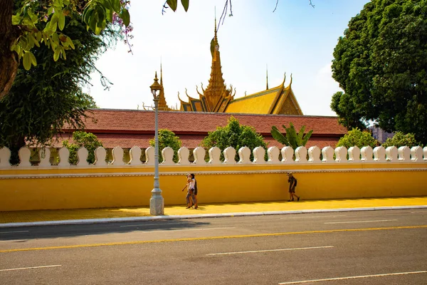 Kambodja Det Phnom Penh Äkta Palats — Stockfoto