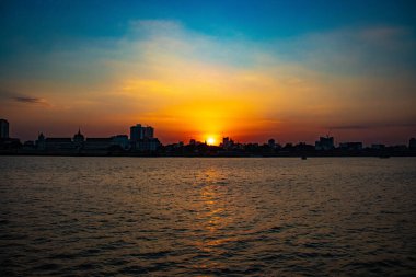 Kamboçya. Phnom Penh. Riverside Mekong İskelesi