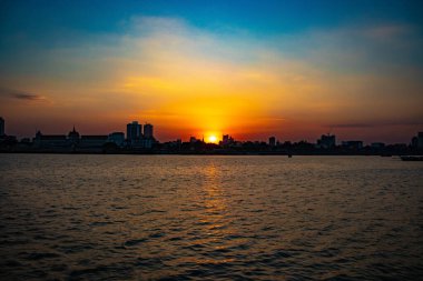 Kamboçya. Phnom Penh. Riverside Mekong İskelesi