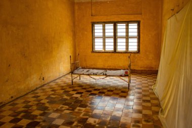 Kamboçya. Phnom Penh. Tuol Sleng Soykırım Müzesi