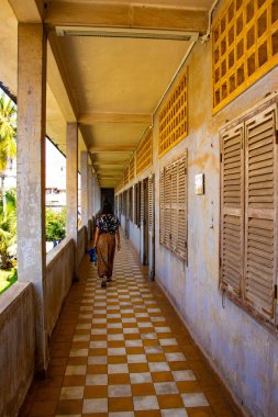 Kamboçya. Phnom Penh. Tuol Sleng Soykırım Müzesi