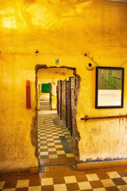 Kamboçya. Phnom Penh. Tuol Sleng Soykırım Müzesi