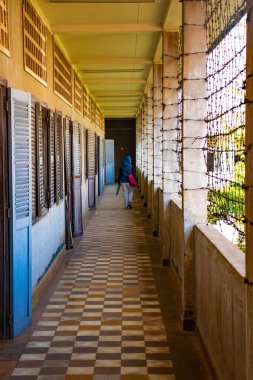Kamboçya. Phnom Penh. Tuol Sleng Soykırım Müzesi