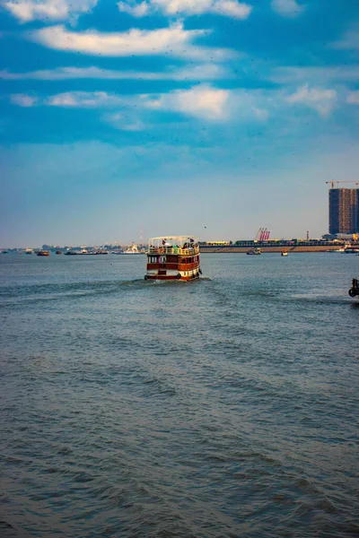 Kambodja Det Phnom Penh Flodstranden Mekong Pier — Stockfoto