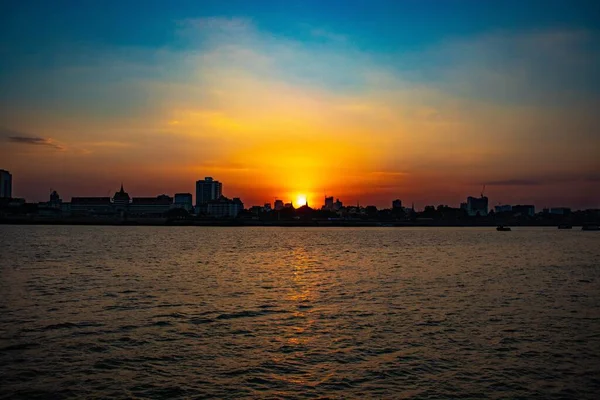 Kambodža Phnom Penh Molo Mekong Riverside — Stock fotografie