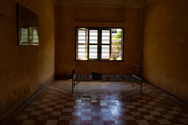 Camboja Phnom Penh Museu Genocídio Tuol Sleng — Fotografia de Stock