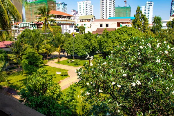 Cambodia Phnom Penh Tuol Sleng Genocide Museum — Stock Photo, Image