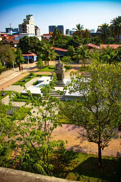 Kambodża Phnom Penh Tuol Sleng Muzeum Ludobójstwa — Zdjęcie stockowe