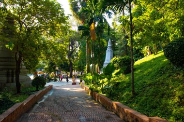 Kamboçya. Phnom Penh. Ne Phnom Tapınağı