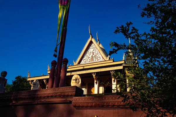 Cambogia Phnom Penh Che Tempio Phnom — Foto Stock