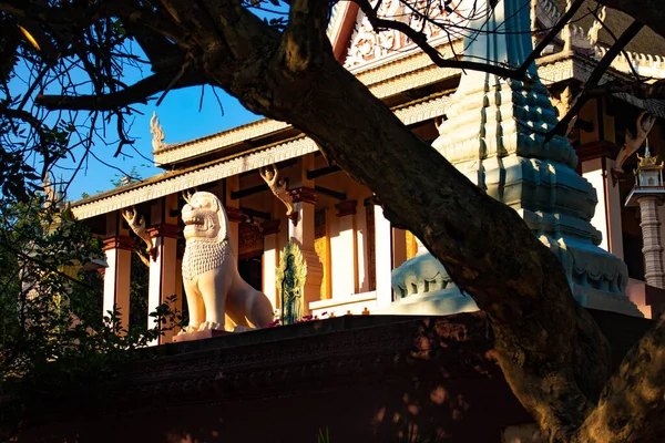 Camboja Phnom Penh Que Templo Phnom — Fotografia de Stock