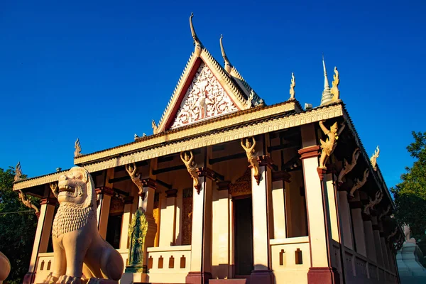 Camboja Phnom Penh Que Templo Phnom — Fotografia de Stock