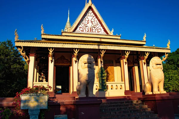 Cambodia Phnom Penh What Phnom Temple — Stock Photo, Image