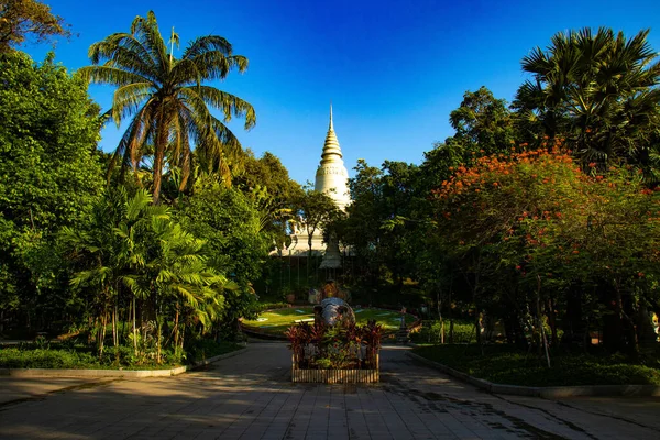 Камбоджа Пномпень Какой Пномский Храм — стоковое фото