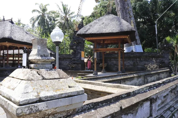 Kuil Asia Goa Gajah Indonesia — Stok Foto