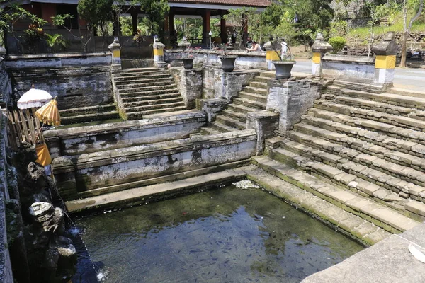 Templo Asiático Goa Gajah Indonésia — Fotografia de Stock