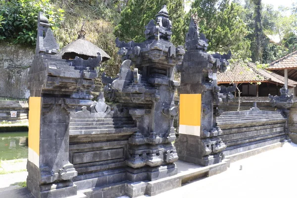 Temple Asiatique Goa Gajah Indonésie — Photo