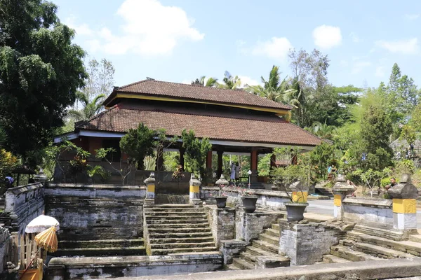 Templo Asiático Goa Gajah Indonésia — Fotografia de Stock