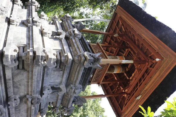 Temple Asiatique Goa Gajah Indonésie — Photo
