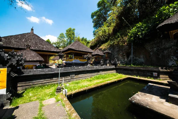 Templo Asiático Goa Gajah Indonesia — Foto de Stock