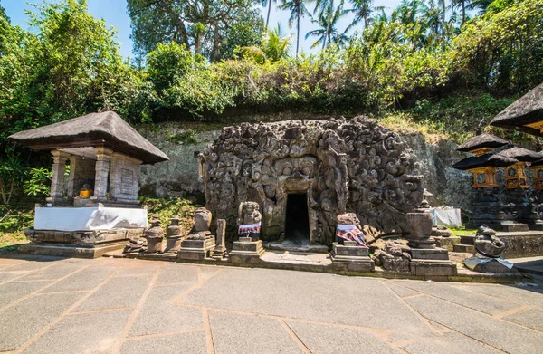 Aziatische Tempel Goa Gajah Indonesië — Stockfoto