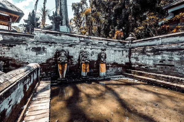 Architektura Świątyni Goa Gajah Indonezja — Zdjęcie stockowe