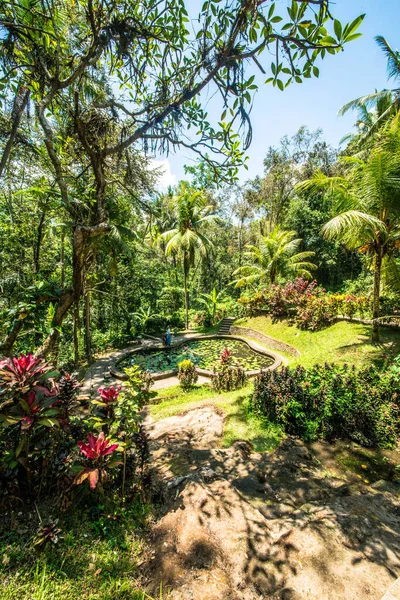 Arquitectura Del Templo Goa Gajah Indonesia — Foto de Stock