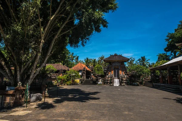 Territoire Temple Goa Gajah Indonésie — Photo