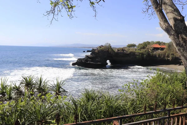 Indonesischer Tempel Tanah Lot Ubud — Stockfoto