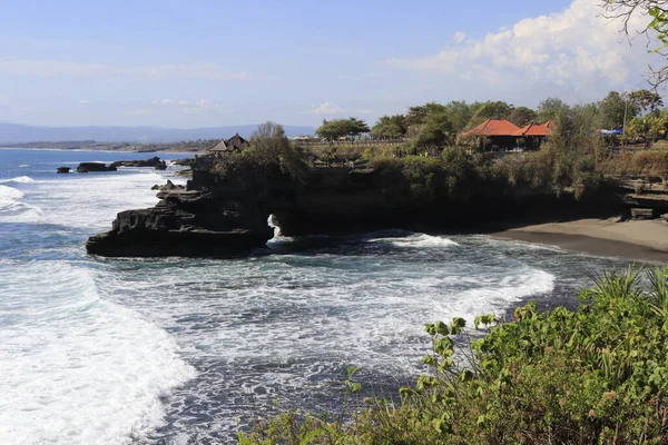 Schöner Meerblick Vom Indonesischen Tempel — Stockfoto