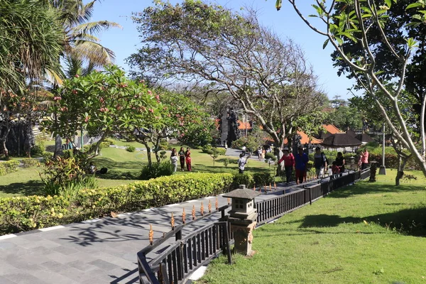 Templo Tanah Lot Durante Día Indonesia — Foto de Stock