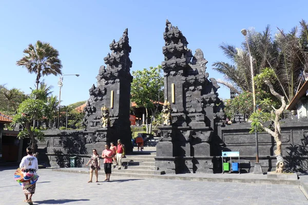 Tempel Tanah Lot Bei Tag Indonesien — Stockfoto