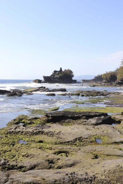 Schöner Meerblick Vom Indonesischen Tempel — Stockfoto