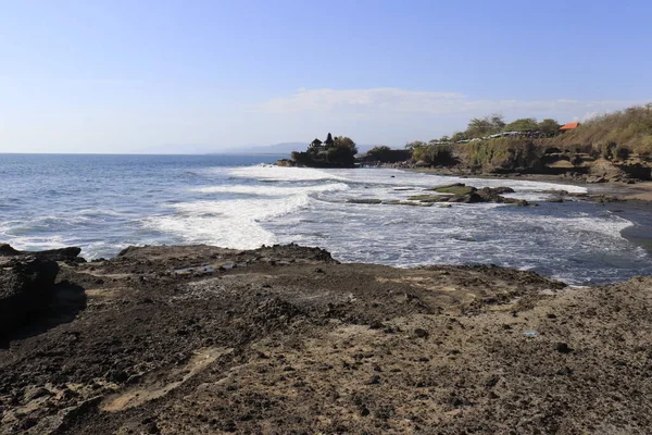 Scenic View Ocean Temple Indonesia — Stock Photo, Image