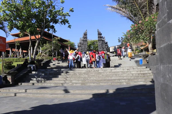 Świątynia Tanah Lot Dzień Indonezji — Zdjęcie stockowe