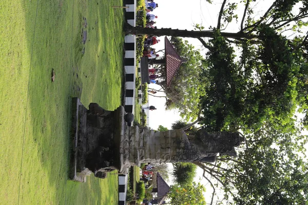 Architektura Azjatyckiego Stylu Świątyni Indonezji — Zdjęcie stockowe