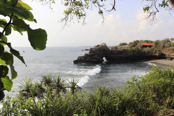 Schöner Meerblick Vom Indonesischen Tempel — Stockfoto