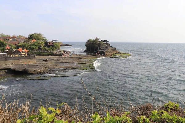 Scenisk Utsikt Över Havet Från Templet Indonesien — Stockfoto