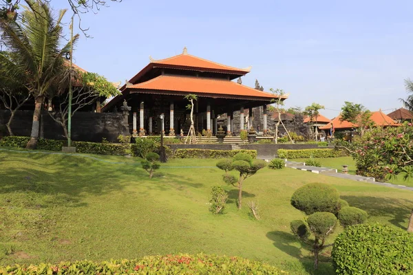 Świątynia Tanah Lot Dzień Indonezji — Zdjęcie stockowe