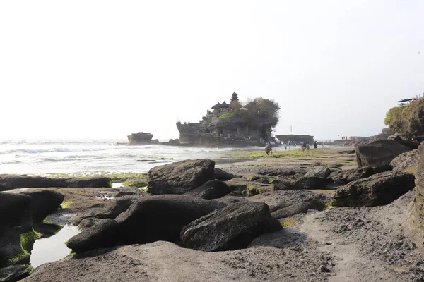 Scenisk Utsikt Över Havet Från Templet Indonesien — Stockfoto