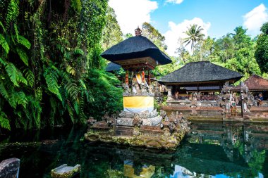 Ubud 'daki Endonezya antik tapınağı 
