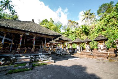 Ubud 'daki Endonezya antik tapınağı 