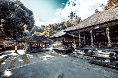 Ubud 'daki Endonezya antik tapınağı 