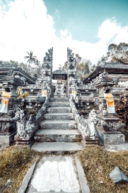 Ubud 'daki Endonezya antik tapınağı 