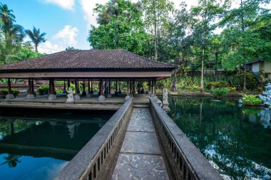 Ubud 'daki Endonezya antik tapınağı 
