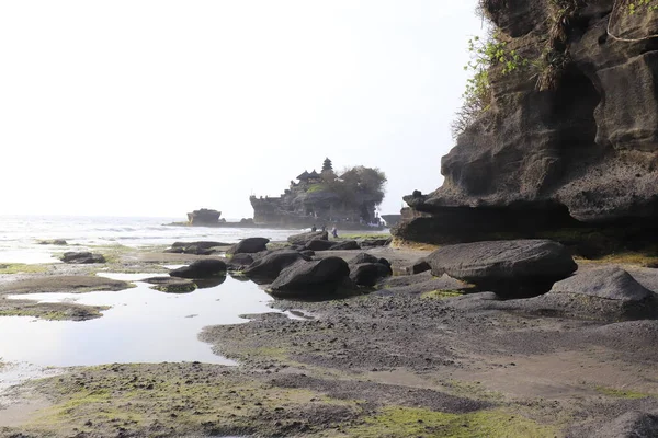 印度尼西亚庙宇的美丽海景 — 图库照片